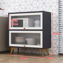 Kitchen Cabinet Multi-layer Kitchen Storage Rack Kitchen Shelf