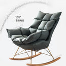 Desiny Lazy Sofa Nordic Foldable Chair Rocking Chair Family Balcony Bedroom Reclining Chair