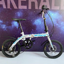 Wake X3 Shimano Variable Speed Foldable Bicycle 16-inch 7-speed Variable Speed Bicycle Double Disc