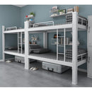 LAL Bed farme High Quality Heavy Duty Extra Thick Steel Bunk Bed Frame/Apartment Bed/Single Bunk Bed