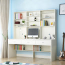 Simple Table Double Bookshelf Combination Drawer Track Children's Writing Learning Office Home