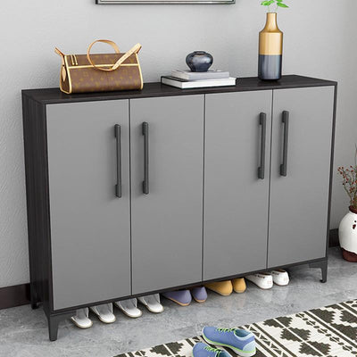 Multi-layer shoe storage cabinet, Nordic home entrance porch cabinet, large-capacity shoe cabinet