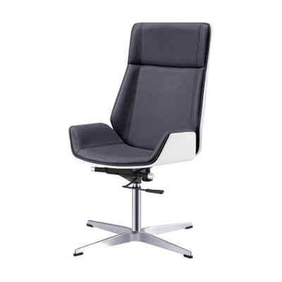 Nordic Office Chair 360°rotating And Lifting Leather Office Chair Reclining Aluminum Alloy Tripod