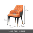 Luxury Dining Chair, Household Leisure Chair, Back, Hotel Sales Department, Reception, Negotiation,