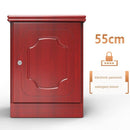 Household Small Bedside Table Invisible Fingerprint Password Safe Anti-theft All-steel Wifi Fixed