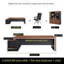 YICHANG Office Desk With Storage Cabinet Manager Table