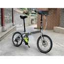 Gaotelu Foldable Bicycle 9-Speed 20 Inch Assembly Aluminum Alloy Small Wheel Men's And Women's