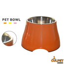 Non-slip Cat Bowls Pet Food&Water High Foot Bowls For Cats Dogs Feeders Pet Stainless Steel Products