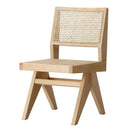 Nordic Solid Wood Armrest Dining Home Backrest Designer Leisure Chandigaral Pj Rattan Chair