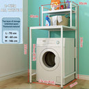 PYGH Washing Machine Rack Flip Washing Machine Bathroom Storage Rack Toilet Storage Rack