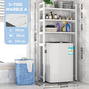 PYGH Washing Machine Rack Flip Washing Machine Bathroom Storage Rack Toilet Storage Rack