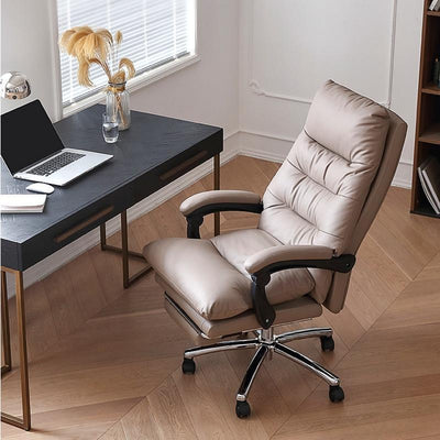 JUZHUXUAN leather Guquan boss chair business home comfortable waist protection office chair human