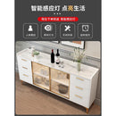 Pl Sideboard Kitchen Cabinet Cupboard Household Kitchen Storage Rack Locker Tea Cabinet Wine Cabinet