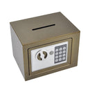 Fanenso Children's Savings Box Coin Safe Box All-steel Electronic Code Mini Document Seal Safe