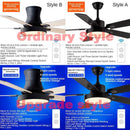 Nordic Style Ceiling Fan Lamp(Remote Control)modern Stylish Ceiling Light Living Room