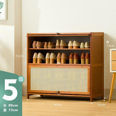 GC Shoe Cabinet Shoe Rack Cabinet Dust-proof Storage Cabinet Household Indoor Simple Entrance Large