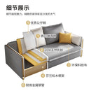 Arper Nordic Sofa Bed Solid Wood Technology Cloth Waterproof Sofa Bed Living Room Storage Lazy