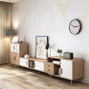 WOODYES TV Cabinet Tv Console Telescopic TV Combination Coffee Table Modern Simple Living Room