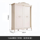 Wardrobe Sliding Door European Style Bedroom Wardrobe Sliding Door 2/3/4 Doors Wardrobe