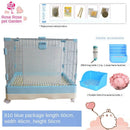 Extra Large Rabbit Cage Double-layer Type Medium Villa Dutch Hamster Cage