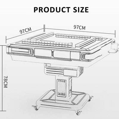 SHANJIE Majiang Table Chengdu Installation of Automatic National Warranty Roller Coaster Mahjong