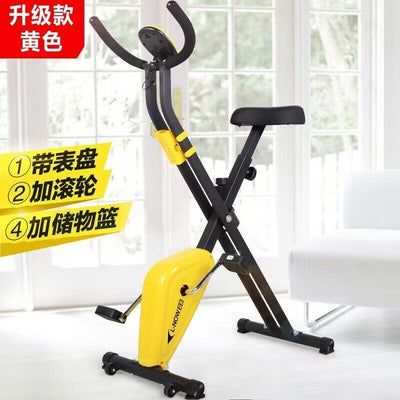 Home Exercise Bike Ultra-quiet Two-way Folding Magnetic Control Bicycle Exercise Bike Spinning Bike