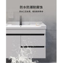 Nordic Solid Wood Bathroom Cabinet Combination Bathroom Washstand Washbasin Cabinet Small Family