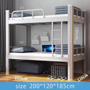 LAL Bed farme High Quality Heavy Duty Extra Thick Steel Bunk Bed Frame/Apartment Bed/Single Bunk Bed