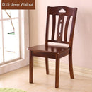 Solid Wooden Dining Chair Family Hotel Restaurant Chair Log Chair