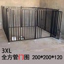 HOOOPET Dog Playpen Pet Fence Rabbit Set Playpen Outdoor Fence Dog Cage Gate Heavy Metal Fence