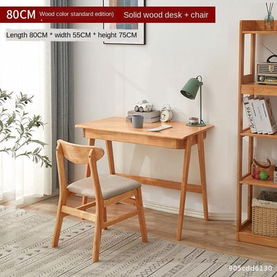 Office Desk Writing Table Simple Modern Ikea Desk Chair Home Middle School Student Bedroom Solid