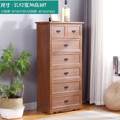 Locker Storage Cabinet Special Offer Nordic Simple Modern Bedroom Chest of Drawers Solid Wood