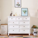 Chest of Drawers Special Price Economical White Solid Wood Modern Simple Large Capacity Nordic