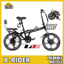 Forever Foldable Bicycle 16/20 Inch Double Shock Absorber Variable Speed Disc Brake Ultra-light