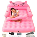 Mattress Single Household Double Inflatable Air Cushion Elevated Cartoon Cute Totoro Folding Lazy