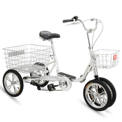 🚴Ready stock🚴Shanghai Tricycle Elderly Pedals Elderly Pedals Instead of Walking Mini Bike Adult