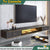 WOODYES Tv Console Cabinet Rock Board Slate Tv Cabinet Hanging Wall Mounted Sintered Stone Tv