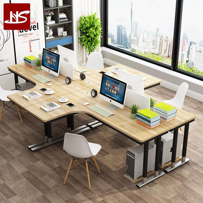 HS Computer Table / Corner Desk / Office Table / Commercial Grade / L-Shape Table / Study Table