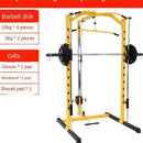 safety Smith machine track squat rack frame type weightlifting bed bench press barbell set fitness