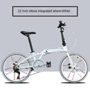 Hito 20 / 22 inch folding bicycle super light carrying aluminum alloy variable speed bicycle for men