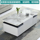 PYHH Lifting Coffee Table Modern Small Apartment Telescopic Storage Coffee Table Multifunctional