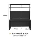 【Free Shipping】Girl Desk Bookshelf Combination Hole Board Shelf Double Bedroom Computer Bookcase