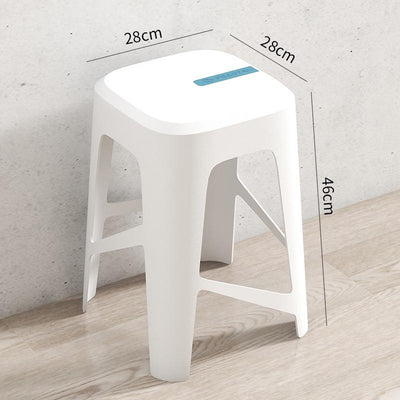 【Buy 3 Get 1 Free】Simple Plastic Stackable Stools Living Room Use | Dining Chair/dining Stool |