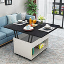 Multifunctional 3 In 1 Dining Table Home Folding Lifting Coffee Table Nordic Dual-purpose Telescopic