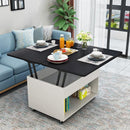 Multifunctional 3 in 1 Dining Table Home Folding Lifting Coffee Table Nordic Dual-purpose Telescopic