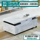 Y&U Foldable Coffee Table Marble Blister Folding Tempered Glass Side Table Household Dining Table