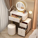 YICHANG Dressing Table With Password Intelligent Fingerprint Lock Cabinet Rock Plate Solid Wood