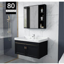 Family Small Toilet Basin Cabinet Combination Wall Mounted Ceramic Washstand Mini Balcony Simple