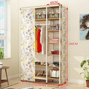 🔥🔥【Ready Stock】Bedroom Locker Cloakroom Double-decker Hanger Simple Style Home Open Floor-to-be