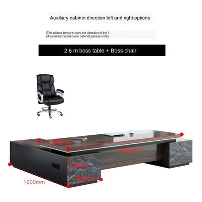 Boss Table Big Class Table Simple Modern Atmosphere President Table Director Table Office Furniture